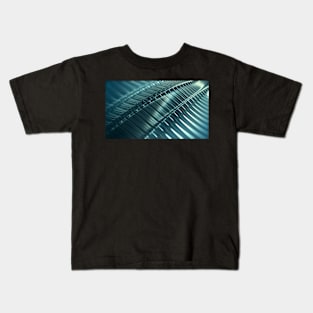 Metal Techno Surface Kids T-Shirt